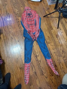 Spider-Themed Red & Blue Costume